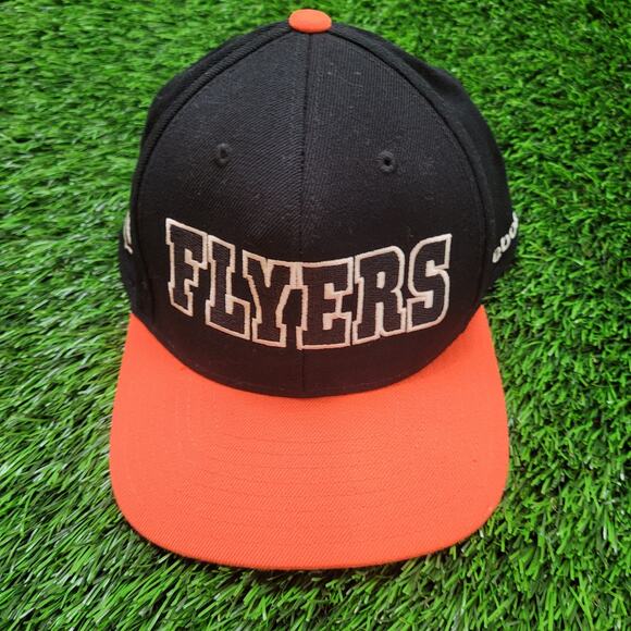 Reebok Flyers NHL Snapback Hat Flat Brim 1967 Throwback Official Licensed - Picture 1 of 7